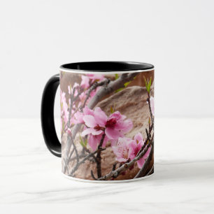 Mug Les fleurs du printemps sur les rochers de Sion