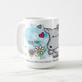 Mug Les fleurs sont comme des amis (Devant gauche)