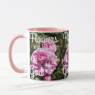 Mug Les fleurs sont des baisers de Dieu Inspiration