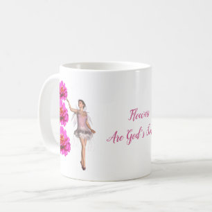 Mug Les fleurs sont les sourires de Dieu Inspirationne