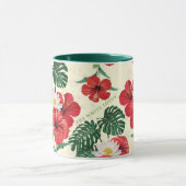 Mug Les fleurs tropicales du Lotus Blanc (Centre)