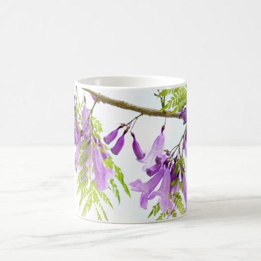 Mug Les fleurs violettes de Jacaranda (Centre)