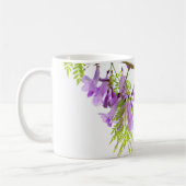 Mug Les fleurs violettes de Jacaranda (Gauche)