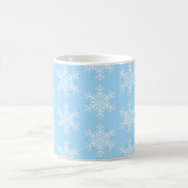 Mug Les flocons de neige de Noël (Centre)