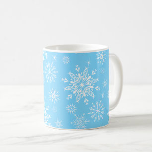 Mug Les flocons de neige de Noël