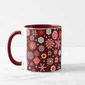 Mug Les flocons de neige en Bourgogne (Gauche)