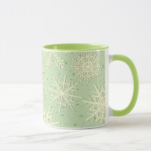Mug Les flocons de neige, muqueuse (Droite)
