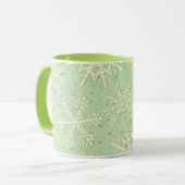 Mug Les flocons de neige, muqueuse (Devant gauche)