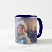 Mug Les flocons de neige sont… (Devant droit)