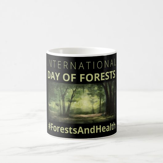 Mug Les forêts et la santé Journée internationale des  (Centre)