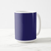 Mug Les formes abstraites bleues et violettes se fonde (Devant droit)