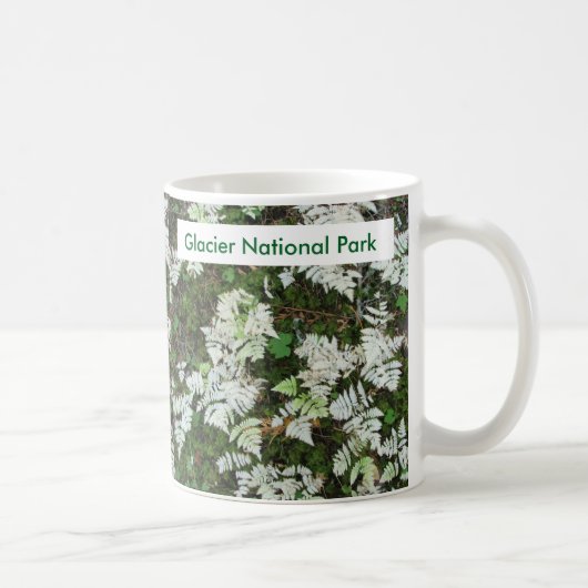 Mug Les fougères du parc national des Glaciers, Montan (Droite)