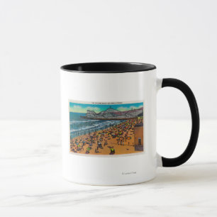 Mug Les foules de coureur et de plage de cyclone, Long