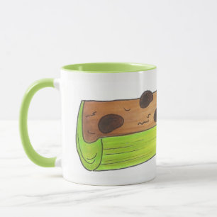 Mug Les fourmis sur une céleri en rondelle Élève Pique