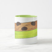 Mug Les fourmis sur une céleri en rondelle Élève Pique (Centre)