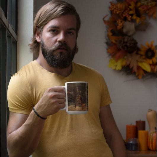 Mug Les funérailles d'un Frank Dicksee viking 1893