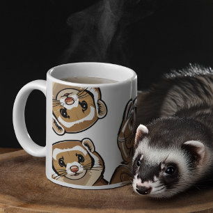 Mug Les furets, les furets partout