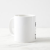 Mug Les futures citations inspirées blanches (Devant gauche)