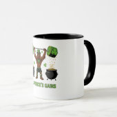 Mug Les gains de la Saint-Patrick obtiennent un poids  (Devant droit)