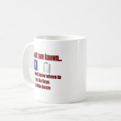 Mug Les garçons ET les boissons alcoolisées ! (Devant gauche)