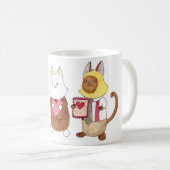 Mug Les garçons et leurs valentins ! (Devant droit)