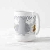 Mug Les gardes forestières d'ukulélé "des ours (Devant droit)