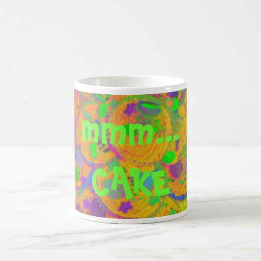 Mug Les gâteaux orange...tasse de gâteau (Centre)