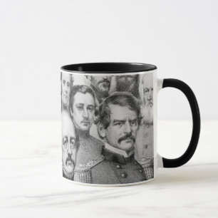 Mug Les généraux de guerre civile de l'Union