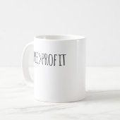 Mug Les gens avant le profit (Devant gauche)