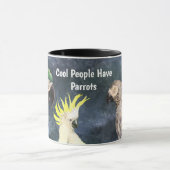 Mug Les gens cools ont des perroquets (Centre)