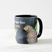 Mug Les gens cools ont des perroquets (Devant droit)