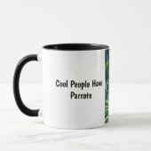 Mug Les gens cools ont des perroquets (Gauche)