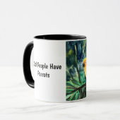 Mug Les gens cools ont des perroquets (Devant gauche)