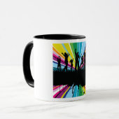 Mug Les gens dansent la Musique (Devant gauche)