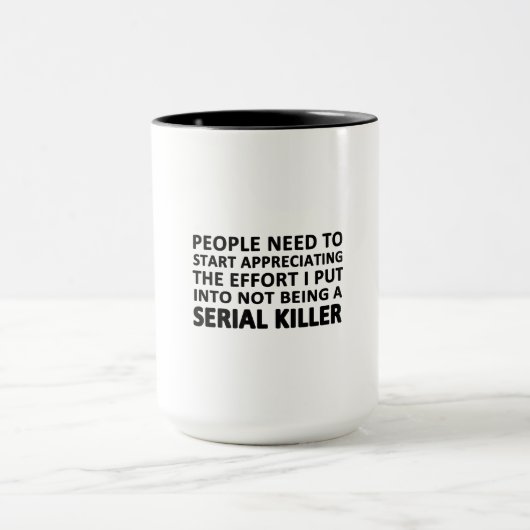 Mug Les gens doivent commencer à apprécier (Centre)