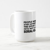 Mug Les gens doivent commencer à apprécier (Devant gauche)
