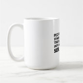 Mug Les gens doivent commencer à apprécier (Gauche)