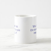Mug Les gens du matin tapent (Centre)