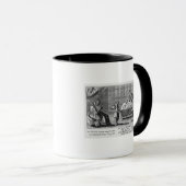 Mug Les gens jouant au backgammon (Devant droit)