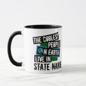 Mug Les gens les plus froids sur Terre vivent dans vot (Gauche)