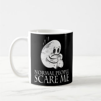 Mug Les gens ordinaires me font peur Geek Nerd antisoc