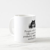Mug Les gens qui n'aiment pas les chats (Devant gauche)