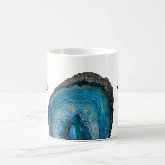 Mug Les gens sont beaucoup comme l'agate de bleu de (Centre)