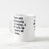 Mug Les gens sont stupides (Devant gauche)