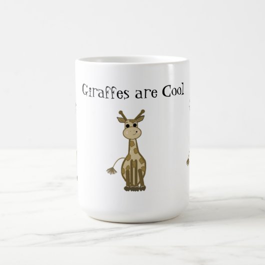 Mug Les girafes sont cool (Centre)
