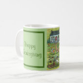 MUG "LES GOBEURS DE FERME DE DINDE "Joyeux Thanksg (Devant gauche)