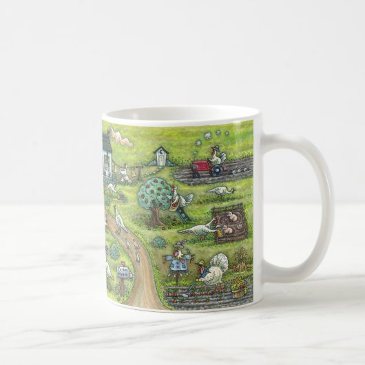 MUG "LES GOBEURS DE FERME DE DINDE "Joyeux Thanksg (Droite)