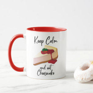 Mug Les Golden Girls gardent le calme et mangent le g