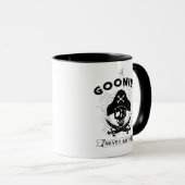 Mug Les Goonies "Ne jamais dire mourir" Pirate Badge (Devant droit)