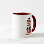 Mug Les Goonies Pirate Ship Silhouette Graphique (Devant droit)